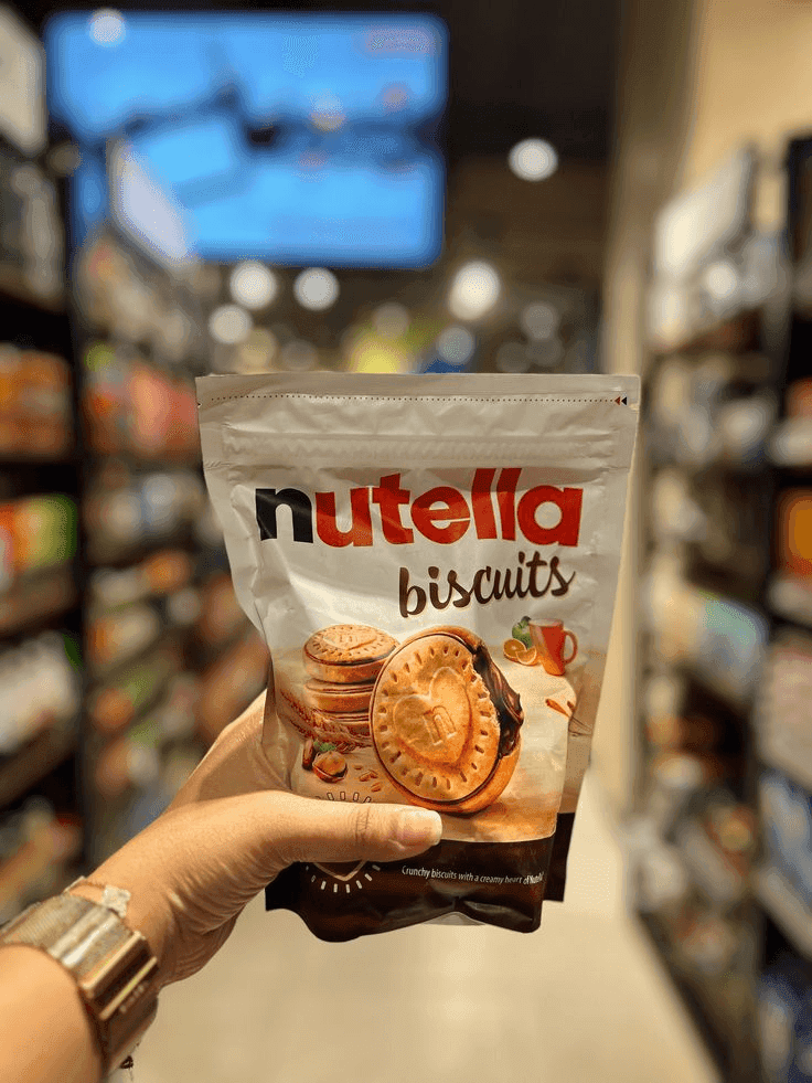 Scanning a food package